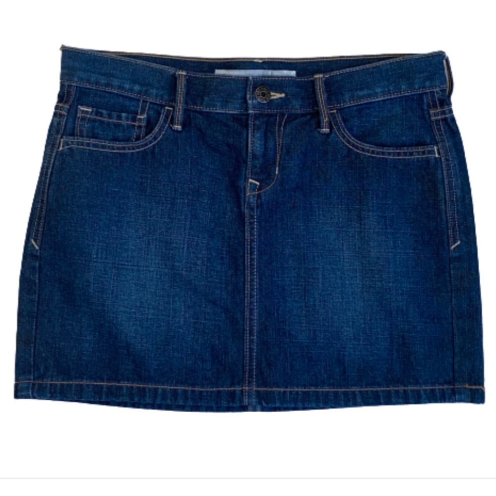 Blue Jean Denim Mini Skirt Size 2